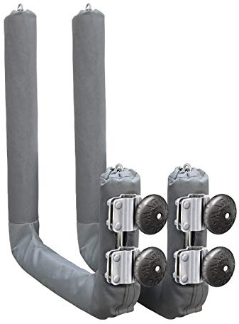 Magma Products R10-626 Kajak-/Sup-Rack mit Abnehmbarer Schiene Unisex, silberfarben, Silber, Einheitsgröße