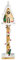 The Christmas Workshop 82740 Snow Topped Wooden Treehouse | Indoor Christmas Decorations | 5 Warm White LED’s | Battery Powered | 70cm x 15cm x 11cm, Wood, 70cm Tree House