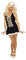 Körner Festartikel Sexy Leichtmatrosin Burlesque Damen-Kostüm blau-Weiss 32/34