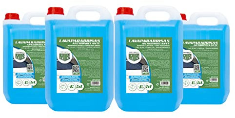 ABC Cleaners SDC00114 Lot de 4 bidons de Lave-Glace Hiver antigel jusqu'à-10 °C, ANTICONGELANTE, 4 UDS