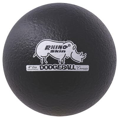 Champion Sports Rhino Skin Low Bounce Dodgeballs
