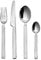 Alessi | Dry 4180S24 - Design Cutlery Set in 18/10 Stainless Steel, 24 Pieces