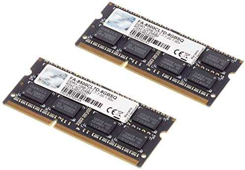 G.SKILL FA-8500CL7D-8GBSQ Mémoire RAM DDR3 pour Mac 2 x 4 Go