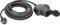 Schwabe 60446 Rallonge électrique avec 3 prises pour chantiers H07RNF 3G2,5 IP44 Noir 10 m