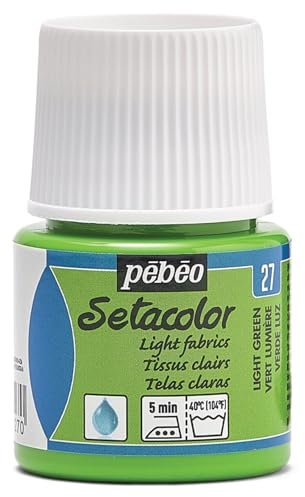 Pintura Setacolor Tejidos Claros Verde Luz 45ml