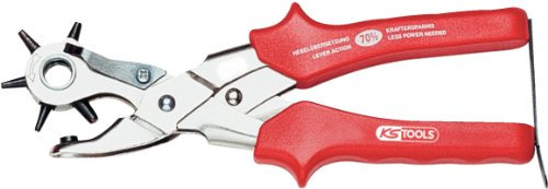KS Tools 118.0043 Revolverlochzange, hebelübersetzt, 250mm