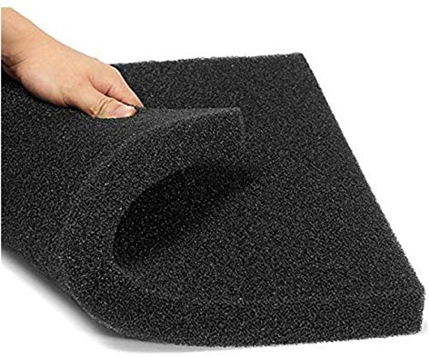 Aquarium Biochemical Cotton Filter Foam Fish Tank Sponge 50x50x2.5cm by liannmarketing