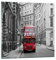 Bilder auf Glas 40x40cm Glasbild Bus england urlaub london Klein Wanddeko Bild im Glas Schlafzimmer Küche Deko Wandbilder Dekoration Wohnzimmer Modern Wall Decor Wand Kunstdruck Art GAC40x40-2153