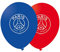 11 Luftballons bedruckt PSG – Blau – Einheitsgröße