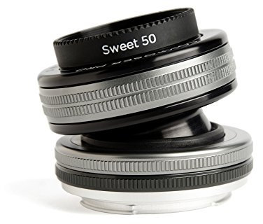 Lensbaby LB-3U8C Composer Pro II mit Sweet 50 Optik für Anschluss Canon EF schwarz