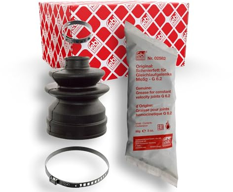 febi bilstein 18773 Achsmanschettensatz, 1 Stück | Kompatibel mit: NISSAN ALMERA I, ALMERA I Hatchback, CHERRY III, SUNNY I, SUNNY I Coupe, SUNNY I Traveller, SUNNY II Coupe
