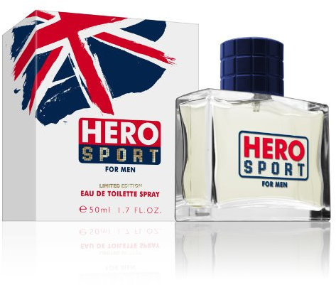 Mayfair Hero Sport for Men EDT Spray Limited Edition 50 ml, 1er Pack (1 x 50 ml)