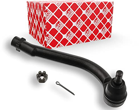 febi bilstein 41920 Spurstangenendstück mit Kronenmutter und Splint, 1 Stück | Kompatibel mit: HYUNDAI ix55, SANTA FÉ II, SANTA FÉ III