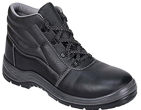 Portwest Steelite Kumo Sicherheitsstiefel S3, Größe: 49, Farbe: Schwarz, FW23BKR49