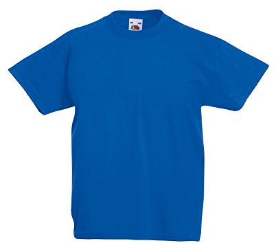 Fruit of the Loom Childrens/Kids Original Short Sleeve T-Shirt (5-6 Years) (Royal Blue)