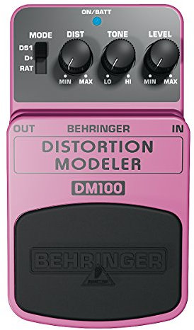 Behringer DISTORTION MODELER DM100 Distortion Modeling Effektpedal