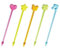 New Bento Accessory - Multi-Colour bento Food Pick (50 Piece Set)