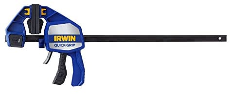 Irwin XP Einhand-Zwinge 450 mm, extrem Haltekraft 250 kg, Spreizfunktion, 10505944