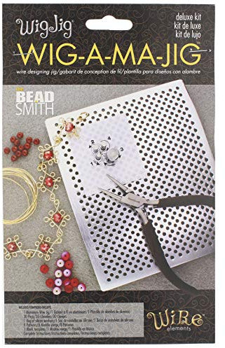 The Beadsmith Thing-A-Ma Jig Deluxe Metall-Schmuckdraht-Wickelwerkzeug, Kunststoff Aluminium, Wig