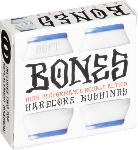 Bones Wheels Bushings 81A Hardcore Soft Set Lenkgummi, White