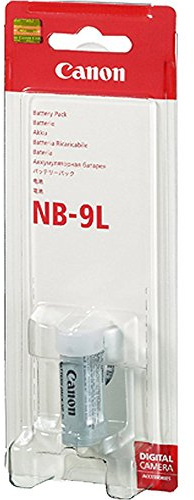 Canon NB-9L – BATTERY/Rechargeable Battery (870 mAh, Digital Camera, Lithium-Ion, 17 g) Grey