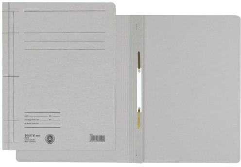 Esselte Leitz GmbH & Co. KG Premium Schnellhefter LEI 3000-00-85 * grau A4 250g Karton VE=25