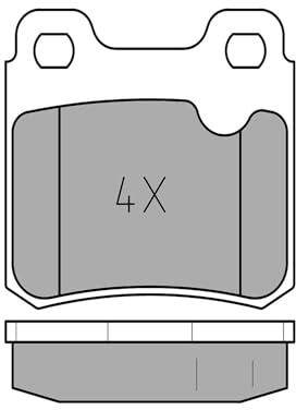 Meyle 025 211 4015 Brake Pad Set, disc brake