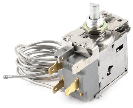 sourcing map Temperaturregler Schalter Kühlschrankthermostat WDF-18 3 Stift Befestigung