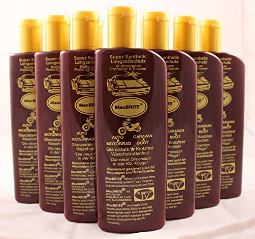 Autopolitur MacBrite Super Synthetic Langzeitschutz Politur Lackpolitur - Universal Lotus wie Nano Versigelungsreiniger für alle Oberflächen 572 (2 Liter)