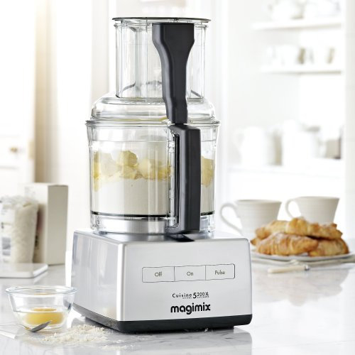 Magimix 5200 XL Premium Robot de cocina, multifuncional, Modelo 18570, 1100 W, Capacidad de 3,7 l