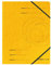 Herlitz Eckspanner Quality, A4, Karton, gelb, 5 Stück
