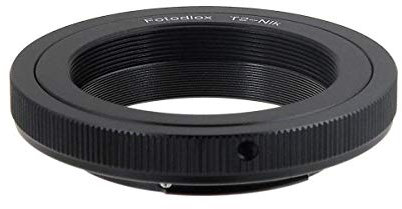 Fotodiox Lens Mount Adapter, T/T2 Lens to Nikon Camera, for Nikon D7100, D7000, D5200, D5100, D3100, D300, D300S, D200, D100, D50, D60, D70, D80, D90, D40, D40x, N70s, D80, D800, D800e, D4, D3, D2, D1