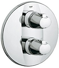 Grohe Grohtherm 19255000 Thermostat-Mischbatterie für den Außenbereich, Chrom