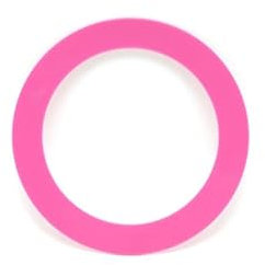 Mister Babache 1 Jonglierring, 24 cm, Erwachsene, Unisex, Rosa, No Size