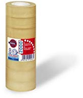 Q-Connect 917072 - Nastro adesivo Eurocel, 33 m x 19 mm, colori assortiti