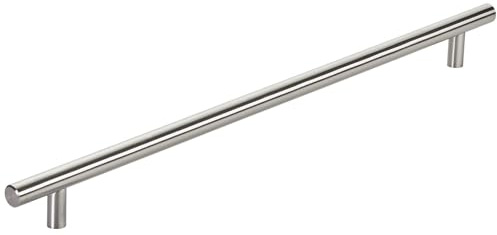SOTECH Möbelgriff G17 BA 320 mm Ø 12 mm Edelstahl SS201 gebürstet | Schranktürgriff Kommodengriff - perfekt für vielfältige Wohnraumgestaltungen