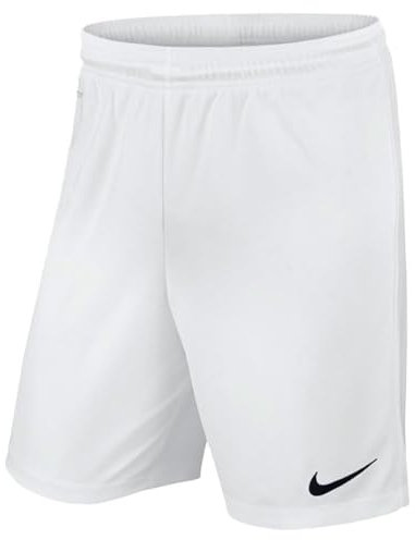 Nike - PARK II - KNIT NB - Short - Homme - Blanc (Blanc/Noir) - FR: S (Taille Fabricant: S)