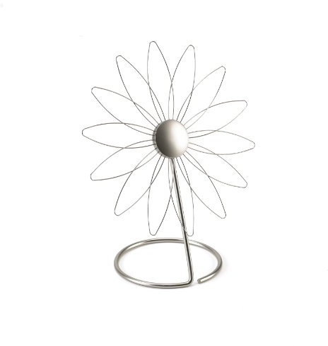 Umbra Foto- und Memohalter in Blumenform, Nickel