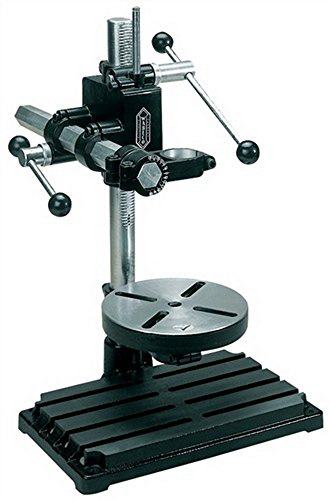 WABECO Bohrständer Fräsständer BF1240 mit Bohr-Frästisch vertikal/horizontal Säule 500 Ausleger 350 mm