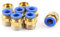sourcingmap 8pcs 8mm tube 3/8 BSP Filetage pousser raccords rapide PC8-03