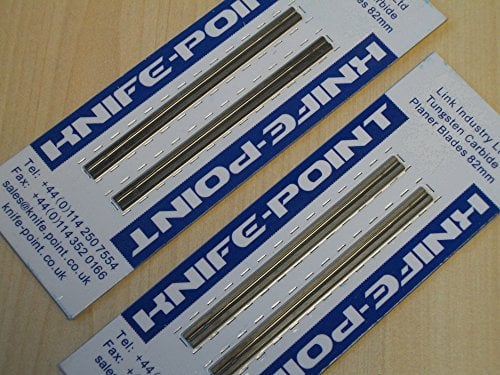 4 x Tungsten Carbide Blades for Bosch PHO & GHO Planers (Same as Bosch 2607000096) Tungsten Carbide, Precision Ground.
