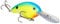 Strike King Pro-Model Series 4 Bait (Powder Blue Back Chartreuse, 0.375-Ounce)