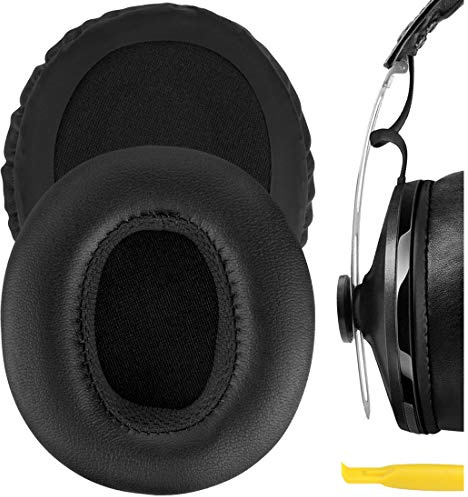 Geekria Replacement Ear Pads for Sennheiser Momentum Over-Ear Headphones Ear Cushions, Repair Parts (Black)