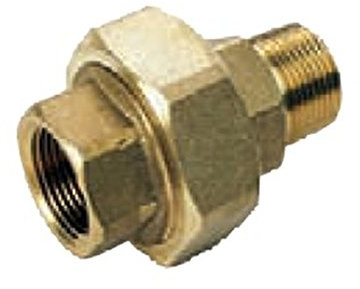 Bocchettone in ottone da 1 pollice