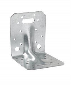 SIMPSON STRONG TIE - ACRL10520 – sehr verstärkte Anschlagwinkel für große Holzabschnitte auf Holz und Beton, 90/105/105/2 mm, 1 Stück