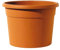 Telcom ICIL 15 T Cilindro Diana Pot de Fleurs cylindrique en Plastique Couleur Terre Cuite Ø 15 cm/Hauteur 11 cm