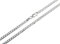 Silberkettenstore Panzerkette Damen aus 925 Sterling Silber 3 mm breit I Halskette Damen in 60 cm Länge I nickelfrei allergikergeeignet I mit Geschenkverpackung I Karabinerverschluss