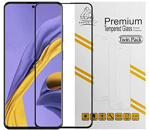 Gorilla Tech Tempered Glass Full Screen Protector For Galaxy A71