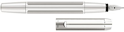 Pelikan 951954 Füllhalter Pura P40, F, silber