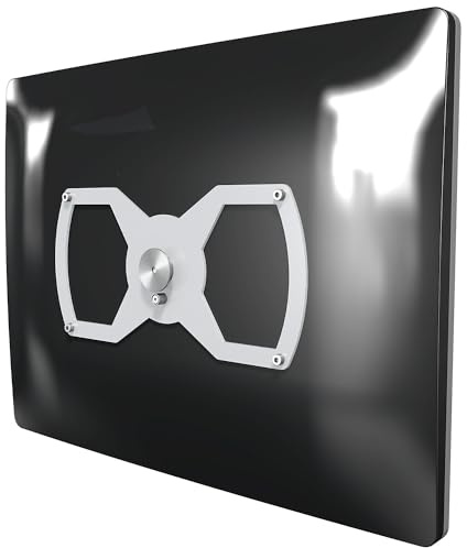 Dataflex 020 ViewLite VESA Adapterplatte (bis 78,5 cm (30,9 Zoll) Bildschirmdiagonale, VESA: MIS-E 200x100mm kompatibel) Silber/weiß